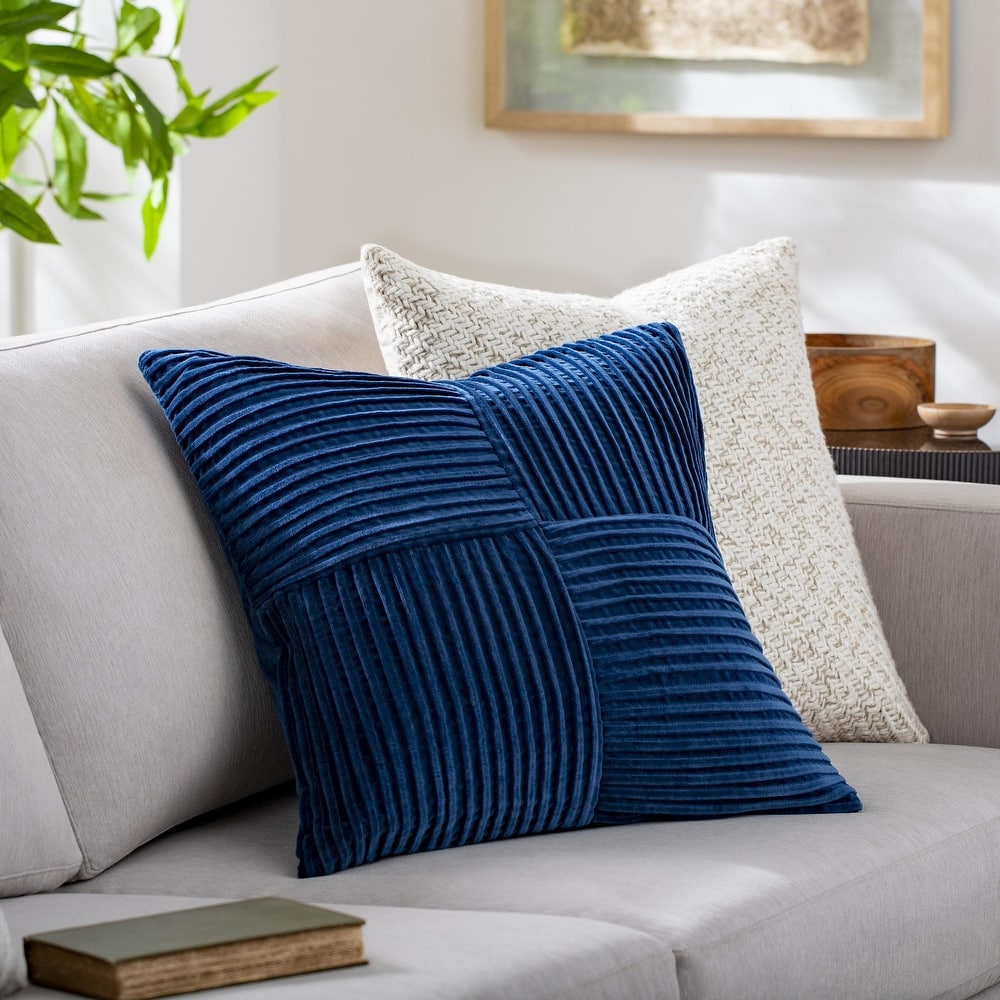 Maxence Modern & Contemporary Solid Color Throw Pillow
