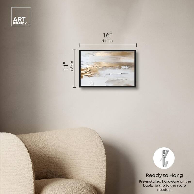 Soothing Waves Canvas by Art Remedy