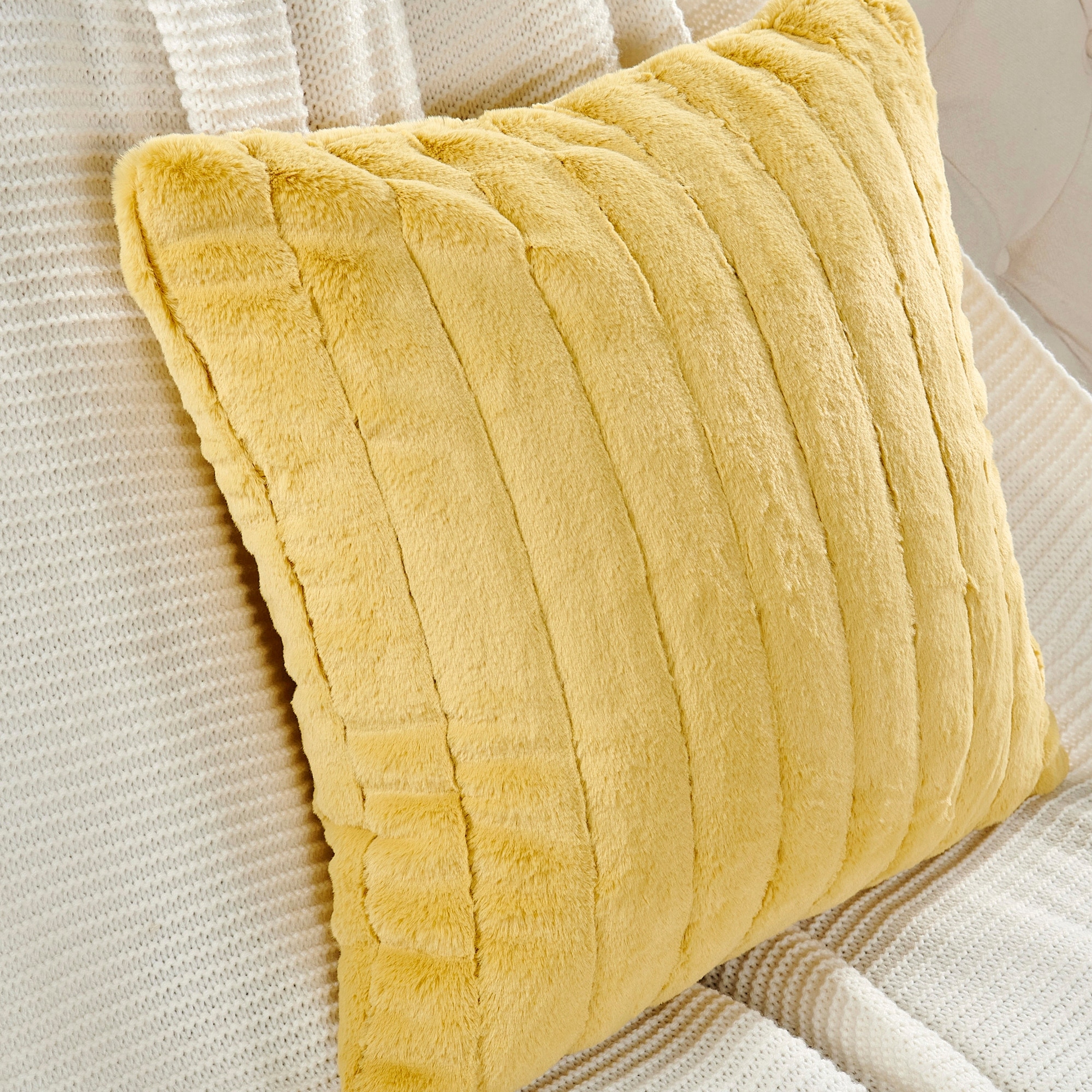 Supermink Soft Solid Throw Pillow Covers Set of 4, NO INSERT-image