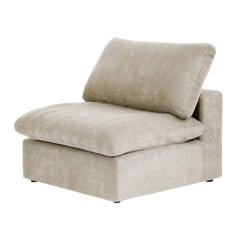 3PCS Living Room Sofa Set,Modern Living Room Sofa with Storage Ottoman