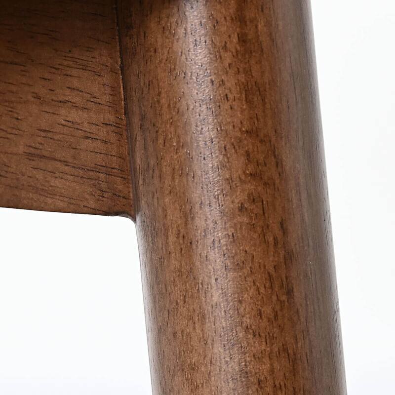 Tan Faux Leather Upholstered Parson Chair(Set of 4)