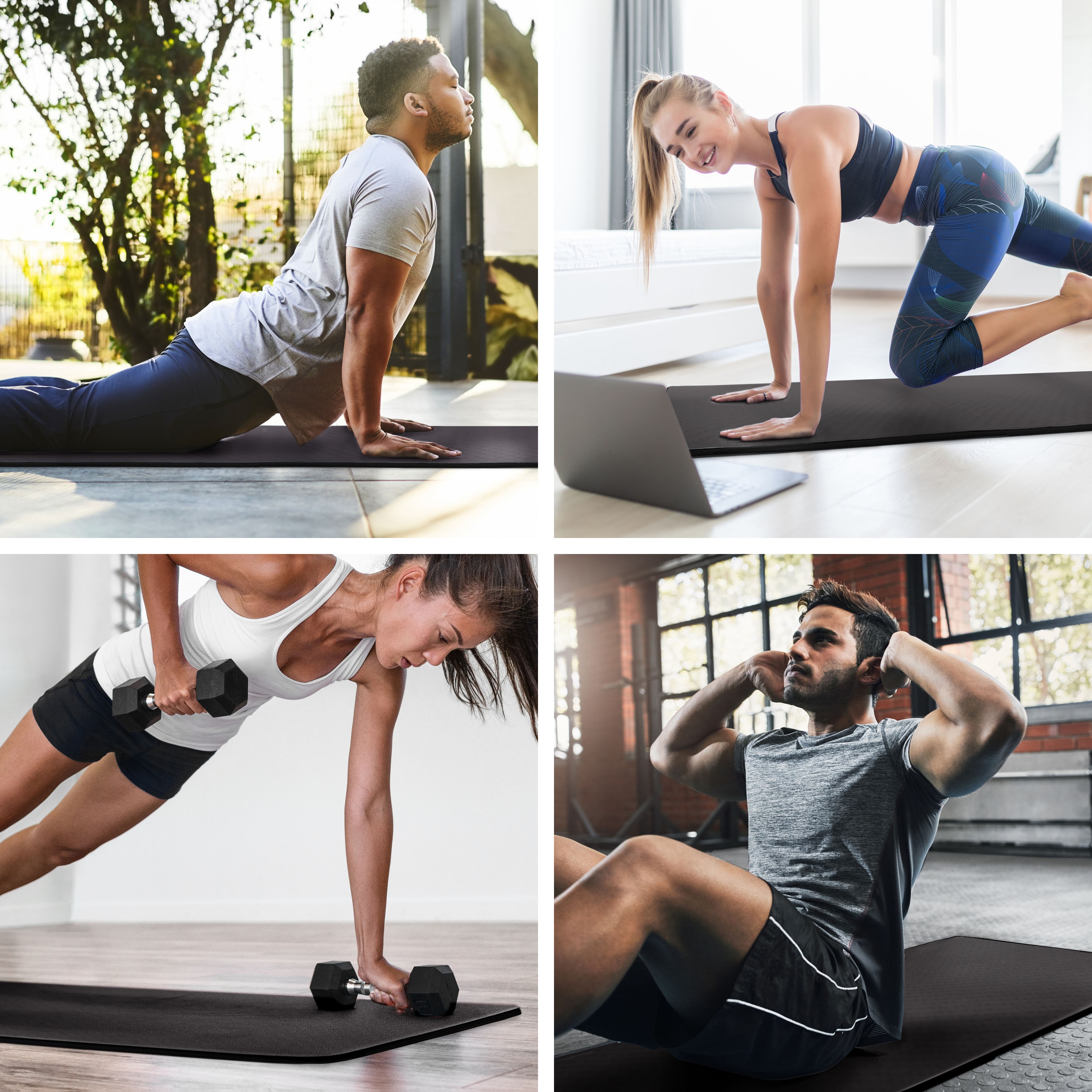 All purpose exercise mat store