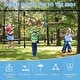 preview thumbnail 5 of 19, DoCred 8/10/13 Obstacle Course, Kids Ninja Set, Durable play equipment