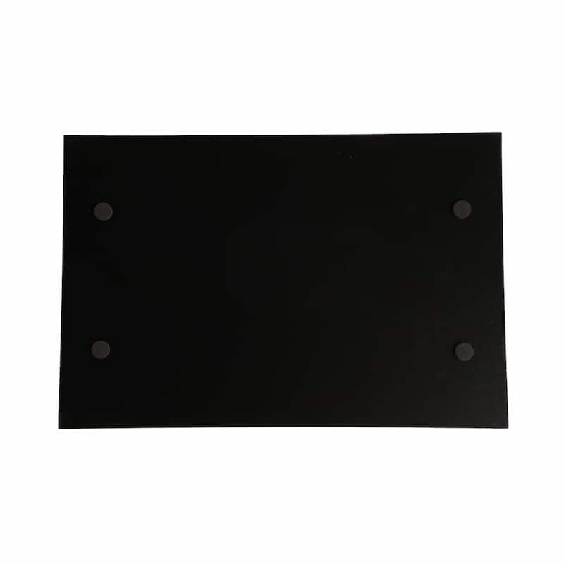 Decorative Pattern Glass Tray with Handles - Chic Home Decor - Accent Tray