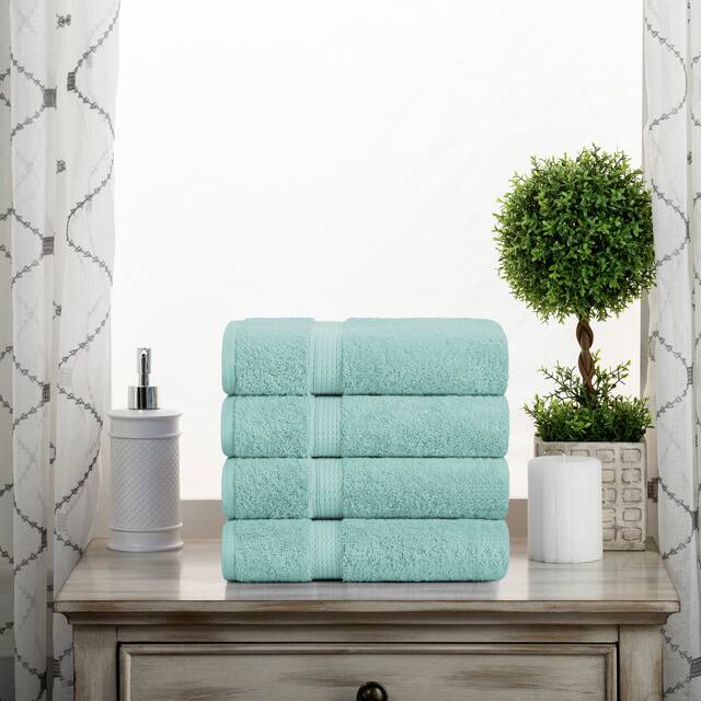 Marche Egyptian Cotton 4 Piece Hand Towel Set by Miranda Haus