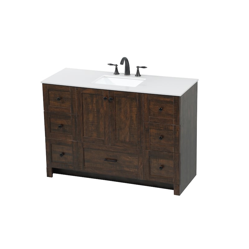 Fresco 48 - 60 Inch Single Bathroom Vanity