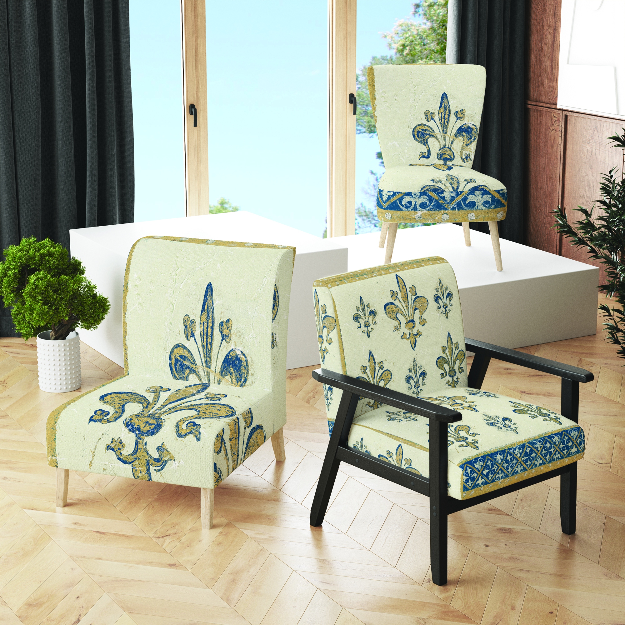Fleur de shop lis dining chairs