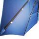 11FT Solar LED Lighted Patio Umbrella with 8 Ribs