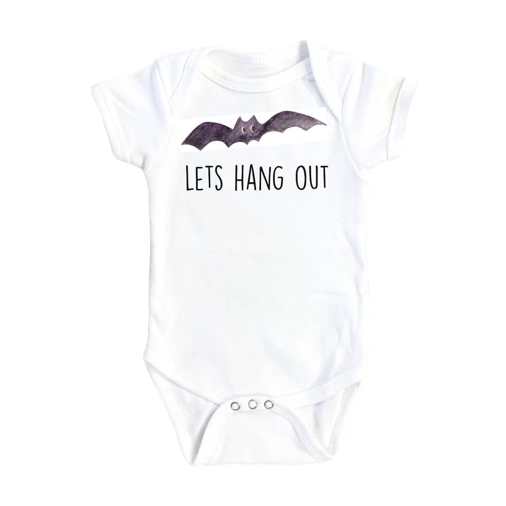 Bat Hang Out - Baby Boy Girl Clothes Infant Bodysuit Funny Cute Newborn