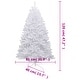 preview thumbnail 60 of 63, vidaXL Christmas Tree Outdoor Artificial Hinged Christmas Tree with Stand