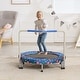 preview thumbnail 9 of 17, Foldable 36 Inch Toddler Trampoline for Indoor Outdoor Active Play