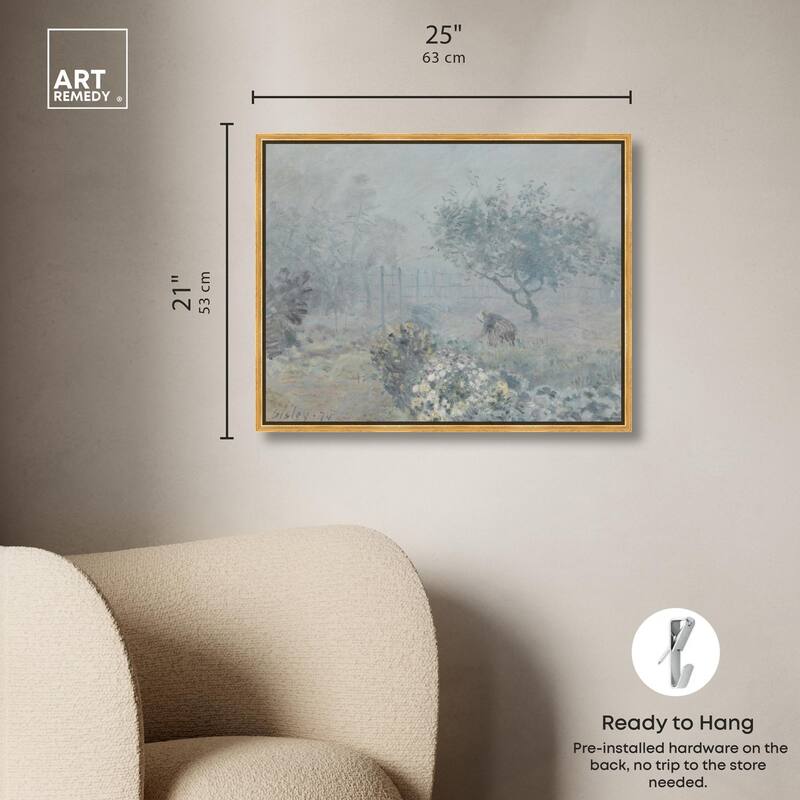 Fog Canvas by Art Remedy