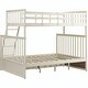 preview thumbnail 5 of 47, Twin Over Full Bunk Bed with Storage Drawers, Ladder, and Safety Guard Rails
