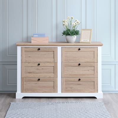 Modern 6 Drawer Master Dresser