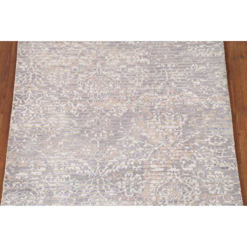 All-Over Abstract Modern Accent Rug Handmade Wool Carpet - 3'0"x 5'3"