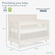 preview thumbnail 2 of 10, Evolur Loft Antilia Mid-Century 4-in-1 Convertible Crib