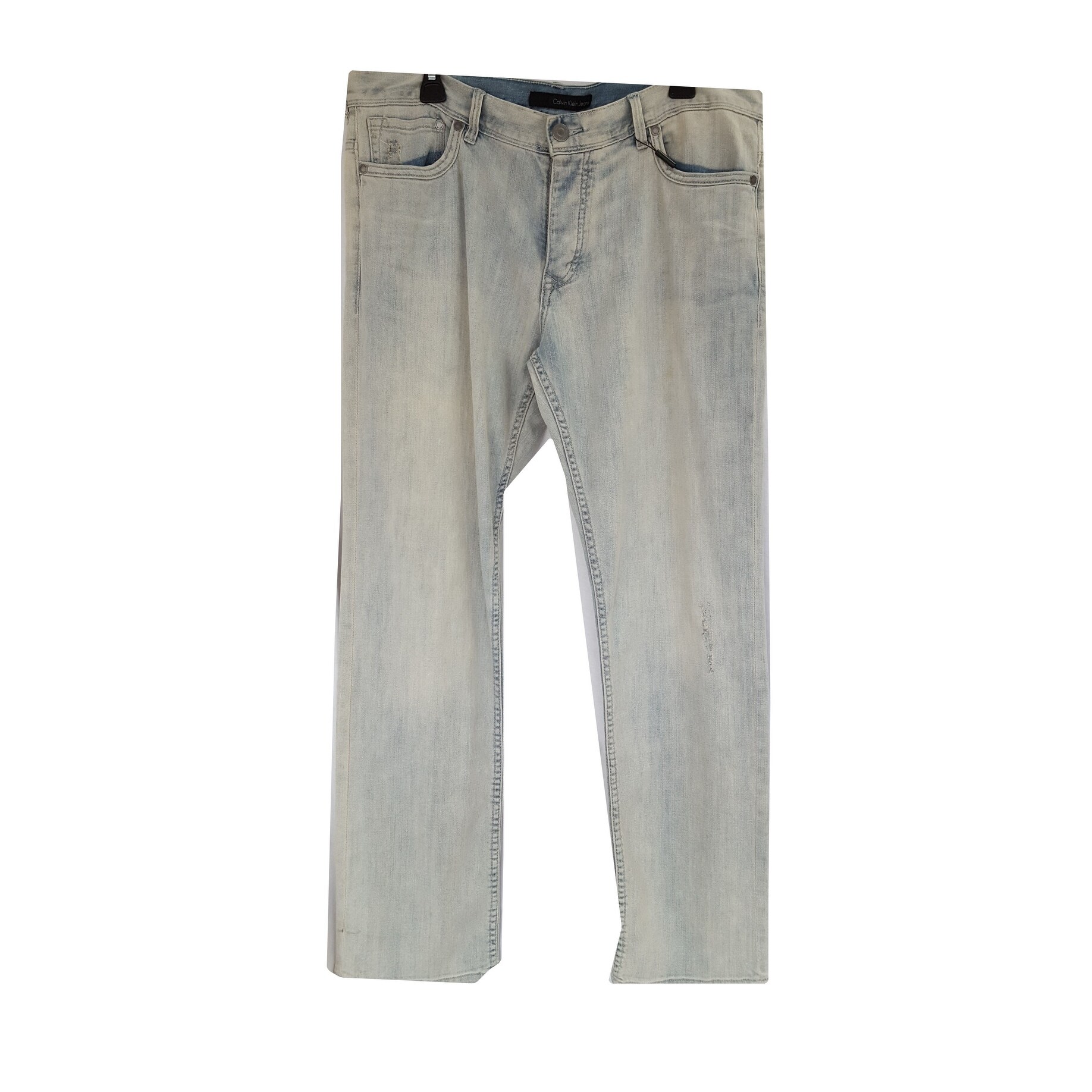 Mortal voorjaar Boekhouder Calvin Klein Jeans Slim Straight low Rise, Berlin Blue, 36 - Overstock -  28119747