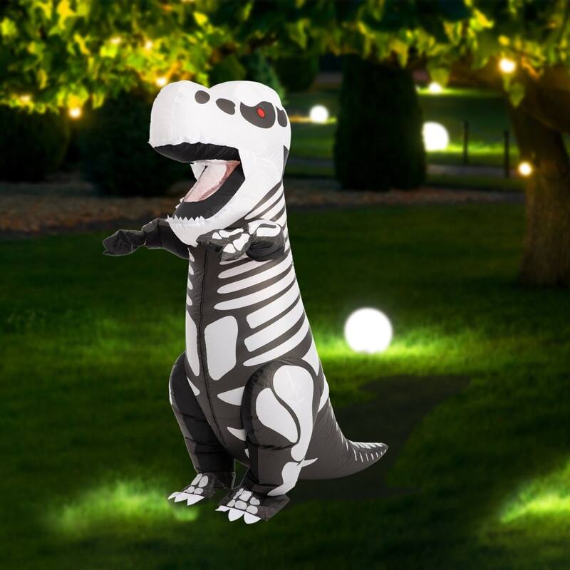Adult Inflatable Skeleton Dinosaur Costume