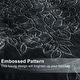 preview thumbnail 6 of 32, Embossed Floral Bed Blanket 85"x95" - 9lbs