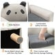preview thumbnail 11 of 26, Gymax Kids Dinosaur/Panda/Chick Sofa Wooden Armrest Chair Couch w/