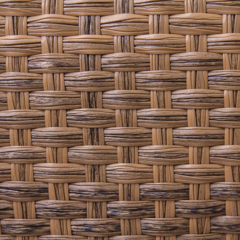 Cambridge Casual Camden Teak Outdoor Rocking Chair with Padded Woven Seat