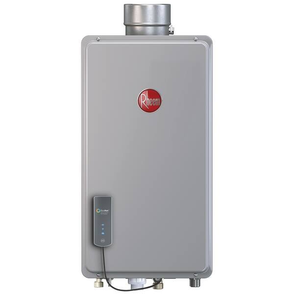 Shop Rheem Non Condensing 9 5gpm Indoor Natural Gas Tankless Water Heater With Built In Econet 14x10x26 Overstock 30897071