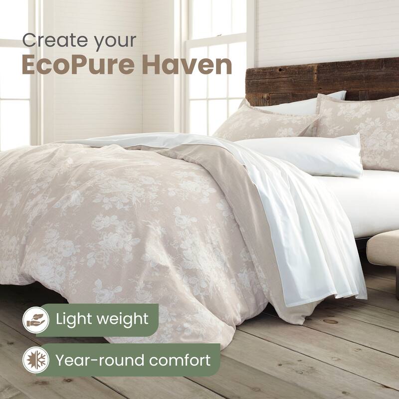 Martex EcoPure Comfort Wash Sienna Comforter Set