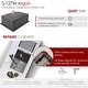 preview thumbnail 6 of 55, STYLISH Stainless Steel Workstation Completo Series Kitchen Sink with Accessories Included - Brushed Stainless Steel