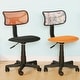 preview thumbnail 4 of 53, JJS Kids' Height-adjustable Mesh-back Rolling Swivel Task Chair