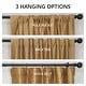 preview thumbnail 49 of 81, Exclusive Fabrics Textured Faux Dupioni Silk Thermal Blackout Curtains (1 Panel)