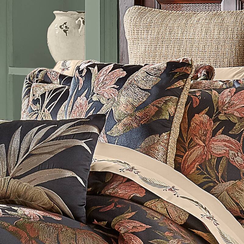 J. Queen New York Martinique 20 Inch Square Decorative Throw Pillow
