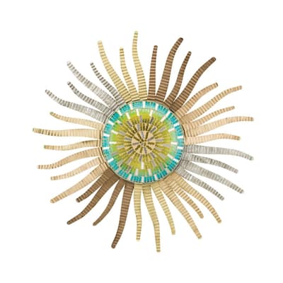 Wavy Sun Wall Decor 30"