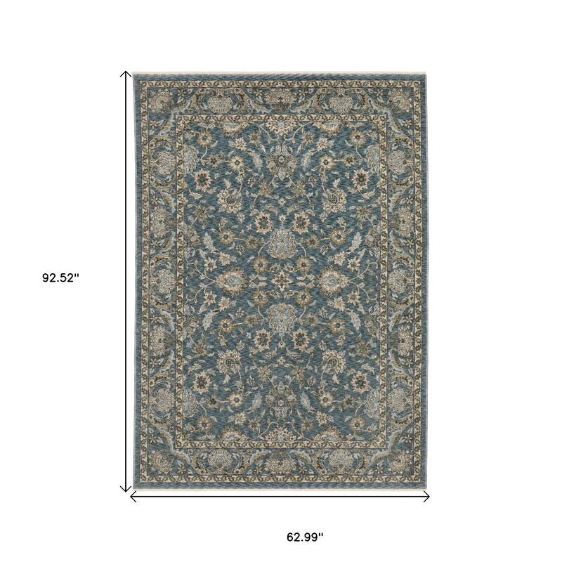 HomeRoots Oriental Traditional Runner Area Rug