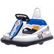 preview thumbnail 10 of 8, 360° Spin Toddler Bumper Car with LED Lights, Music, and Safety Belt, 6V Electric Ride-On for 18-48 Months - White