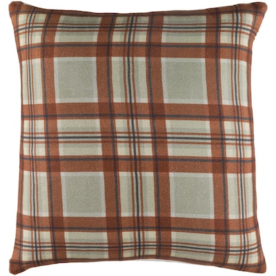 Decorative Romainville Brown Pillow Cover (20" x 20")