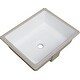 preview thumbnail 2 of 5, PROFLO PF1713U Stedman 19-7/8" Rectangular Vitreous China Undermount