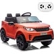 preview thumbnail 33 of 54, 12V Kids Ride On Car,Licensed Land Rover Style, 4.5Ah Battery, 2 Motors, 3 Speed Modes, Safety Features red