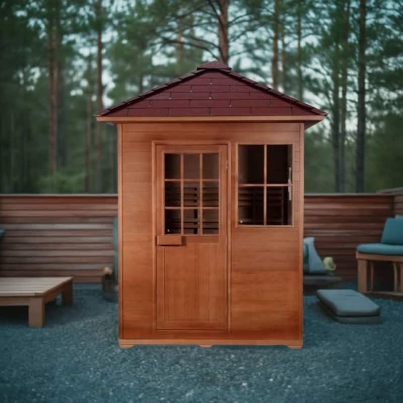 SunRay Freeport 3-Person Outdoor Traditional Sauna