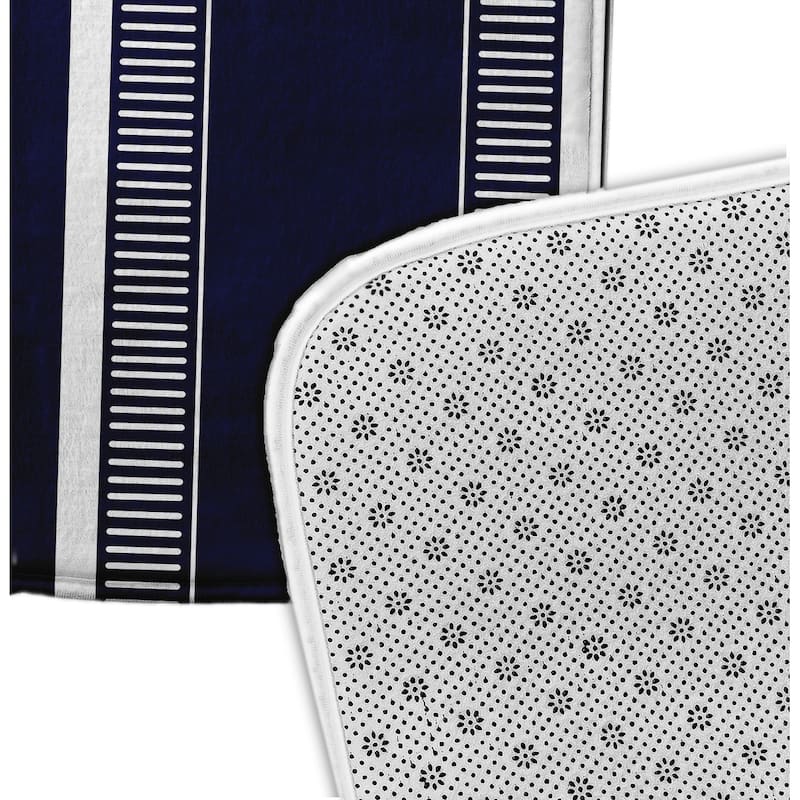 Dashing Stripe Bath Mat