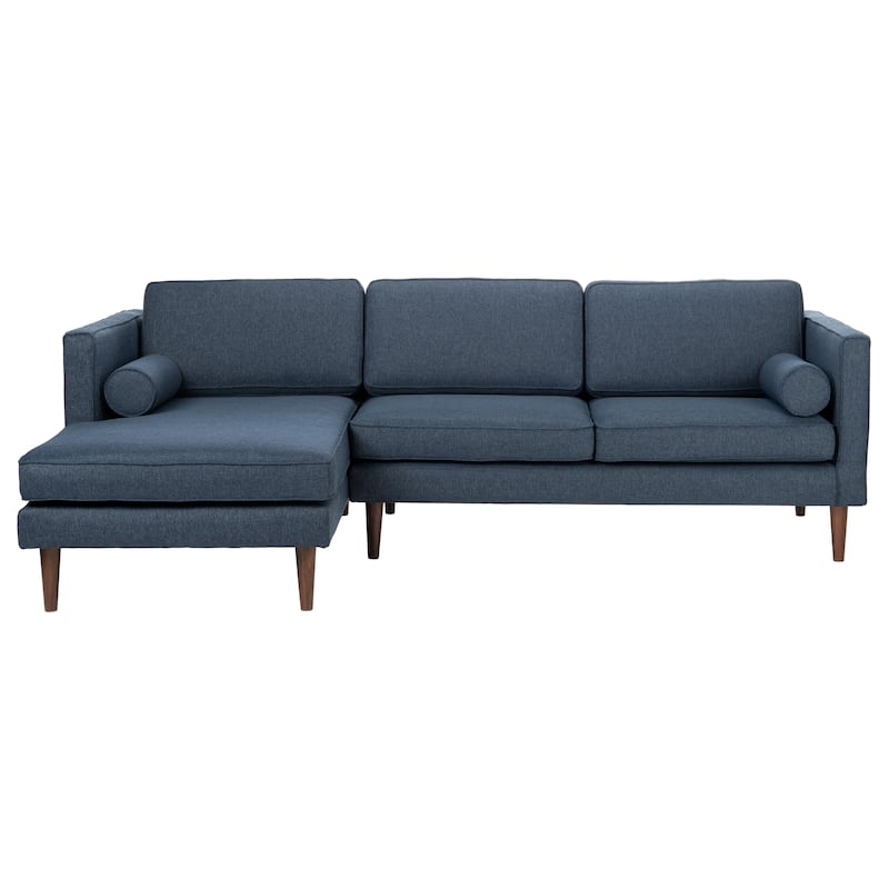 SAFAVIEH Couture Dulce Mid-Century Chaise Sofa - 98"W x 60"D x 33"H