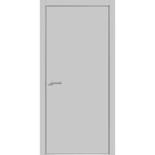Modern Wood Interior Pre-Hung Door With Hardware | Planum 0020 Chocolate Ash | Single Panel Frame Trims | Bathroom Bedroom Sturdy Doors-36" X 84