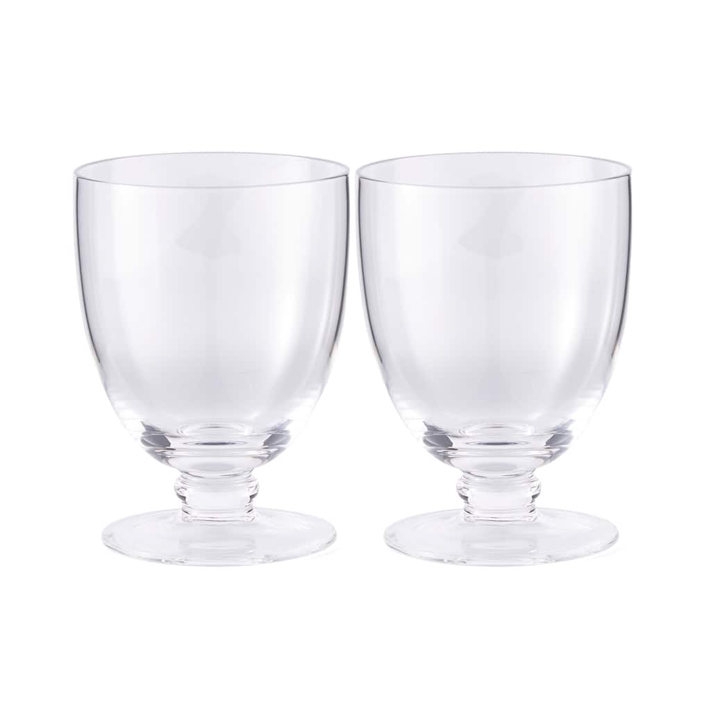 Kit Kemp for Spode Set of 2 Flow DOF Glasses - 10.6 Oz