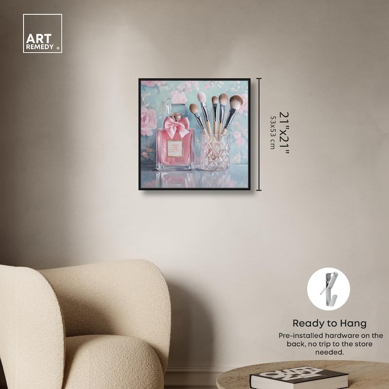 Love Dainty Perfume and Makeup Canvas by Art Remedy