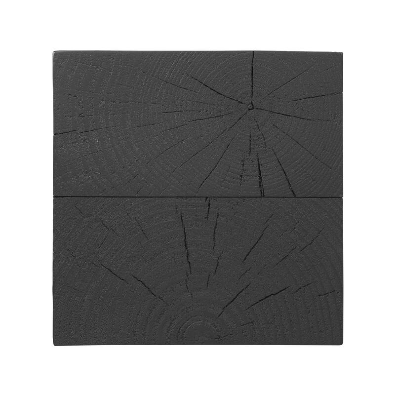 Art Leon Rectangular Tree-Trunk End Table