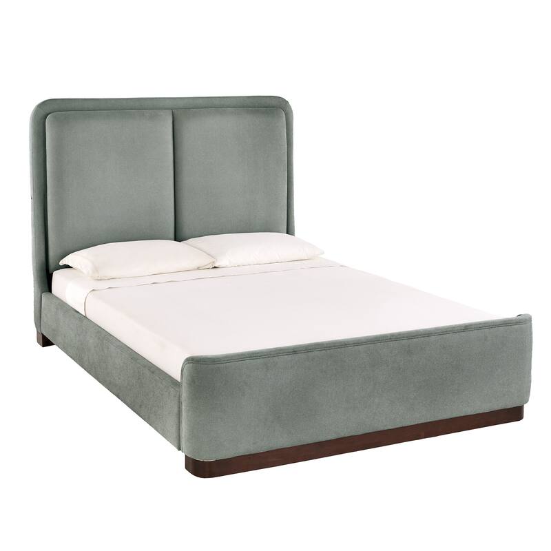 Noe Fabric Upholstered LED Platform Bed by iNSPIRE Q Modern