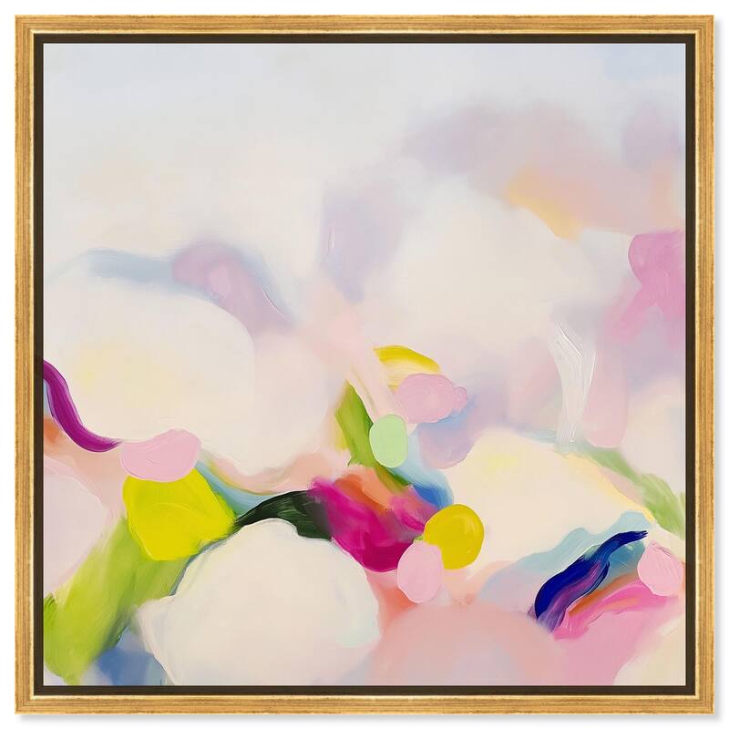 Colorfield Patches II Canvas by Art Remedy - 24" x 24" - Gold