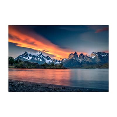 Torres del Paine National Park Chile The Line Nature Art Print/Poster ...