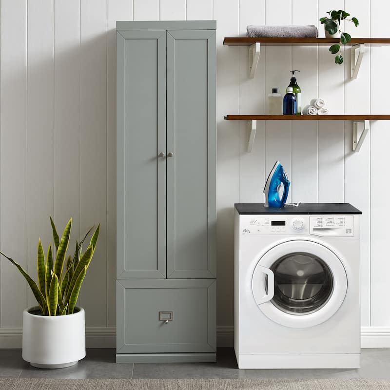 Crosley Harper Convertible Pantry Closet - 12.5" x 22" x 74"