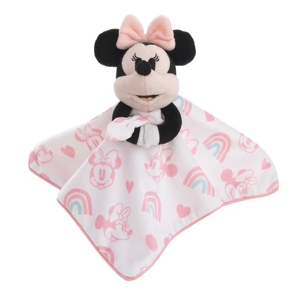 slide 2 of 5, Disney Minnie Mouse Lovey Security Blanket
