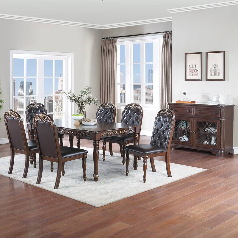 Rectangular Wood Dining Table